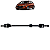 Eixo Dianteiro Direito Hyundai Hb20 Hb20S Sedan 1.0 2020 - Imagem 1