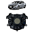 Comando Ar Condicionado Nissan Versa 2015 a 2019 - Imagem 1