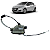 Fechadura Elétrica Dianteira Direita Peugeot 208 2012 a 2016 - Imagem 1