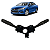 Chave Seta Limpador Chevrolet Cruze 2016 2017 2018 2019 - Imagem 1