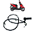 Conjunto Acelerador Honda Elite 125 125cc 2019 a 2023 - Imagem 1