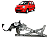 Máquina Vidro Traseira Direta Chery QQ 1.1 2010 2011 2012 - Imagem 1