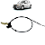 Cabo Abertura Capô Chevrolet Celta 2001 2002 2003 a 2015 - Imagem 1