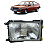 Farol Dianteiro Cibié Volkswagen Passat 1979 1980 1981 1982 - Imagem 1