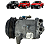 Compressor Ar Condicionado Fiat 06577914 Mobi Argo Firefly - Imagem 1