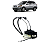 Fechadura Elétrica Traseira Direita Hyundai Santa Fe 2012 - Imagem 1