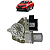 Motor Vidro Elétrico Dianteiro Esquerdo Toro 2016 a 2021 - Imagem 1