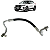 Mangueira Ar Gelado Nissan Kicks 1.6 2020 2021 2022 2023 - Imagem 1