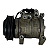 Compressor Ar Condicionado Hyundai HB20 1.0 3cc 2013 a 2022 - Imagem 3