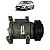 Compressor Ar Condicionado Hyundai HB20 1.0 3cc 2013 a 2022 - Imagem 1
