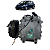 Compressor Ar Condicionado Honda Fit 1.4 1.5 2003 C/Detalhe - Imagem 1