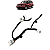 Chicote Dianteira Esquerda Hyundai Santa Fe 2013 a 2015 - Imagem 1