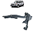 Dobradiça Capô Direita Subaru Forester 2008 2009 a 2012 - Imagem 1