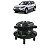 Cubo Roda Traseiro Direito Hyundai Santa Fe 2010 2011 2012 - Imagem 1