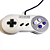 Controle Super Nintendo Original - SNES - Imagem 1