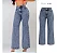 Calça Jeans Wide Leg Pantalona Cintura Alta Jeans 100% MAIS VENDIDO 3º em Calças - Imagem 1