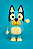 Bluey Estilo Crochê Amigurumi - Imagem 1