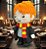 Ron Weasley Estilo Crochê Amigurumi - Imagem 2