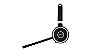 Headset Jabra evolve 65 MS duo bt 6599-823-309 - Imagem 2