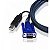 CABO KVM COM CONVERSOR PARA KVMS PS/2 E SERVIDOR USB 3,0 M - 2L-5503UP - ATEN - Imagem 2