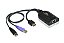 KA7168 USB HDMI Virtual Media KVM Adapter with Smart Card Support - Imagem 1