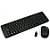 920-004431 KIT Teclado e Mouse S/fio Mk220 Preto Logitech - Imagem 1