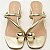 Sandália Rafitthy Dedo com Tiras Cruzadas Prata/Dourada - Imagem 8