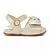 Sandália Infantil Klin Off White com Laço - Imagem 2