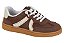 Tênis Infantil Marrom com Cadarço Elástico - Imagem 1