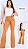 Calça Flare Deluxe Feminina Elegante - Imagem 1