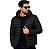 Jaqueta Puffer Masculina Preta com Capuz - Imagem 3