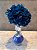 Vaso de vidro com hortênsia azul - Imagem 1
