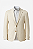 Blazer em Linho Off-White - Imagem 1