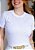 Camiseta Feminina Strass -Cor Branco - Imagem 3