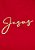 Camiseta Feminina Jesus Minimalista Patch -Cor Vermelho - Imagem 2