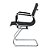 CADEIRA DE ESCRITORIO MESH FIXA VISITANTE PRETA - Imagem 6