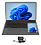 Notebook Duas Tela 15.6”+7” Intel N100 8GB RAM DDR4 SSD120GB Windows 11 Pro - Imagem 9