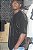 camiseta oversized veludo - Imagem 2