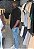 camiseta oversized veludo - Imagem 5