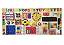 PAINEL DE ATIVIDADES SENSORIAIS MONTESSORI TRIPLO 1,80x80 - Imagem 1