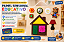 PAINEL DE ATIVIDADES SENSORIAIS MONTESSORI PORTÁTIL MODELO 2 - Imagem 1