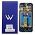 Frontal Tela Samsung A03 Core TFT LCD Wefix C- Aro - Imagem 1