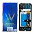 Frontal Tela Samsung A13 4G - M13 PLS LCD Wefix C- Aro - Imagem 1