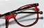 Óculos Receituário Acetato Tartaruga Vermelho - Imagem 1