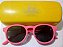 Óculos Solar Infantil Polarizado Rosa Lentes Cinza - Imagem 4