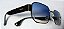 Óculos Solar Metal Grafite Lentes Degradê - Imagem 2