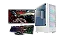 Pc Gamer Wave White - Ryzen 3 5300g, 16GB ram DDR4, SSD 240GB, fonte 500w, Monitor 100hz 21,5" - Imagem 1