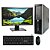 DESKTOP HP COMPAQ I3 4GB SSD 120GB - MONITOR DELL 18´5 LED HD - Imagem 1