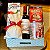Cesta de Natal com Vinho Tinto e Biscoitos - Imagem 1