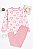 Kit 2 Pijamas Moletom Femininos Estampados Premium Luxuoso - Imagem 8
